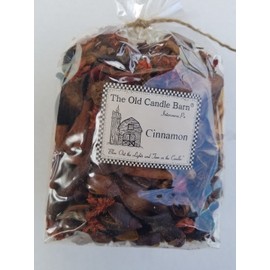 Old Candle Barn Cinnamon Potpourri Large Bag - Perfect for Any Time of The Year, But Best in Fall and Winter - Decoration or Bowl Filler