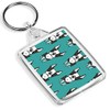 Cute Boston Terrier Pattern Keyring - IP02 - Dog Puppy