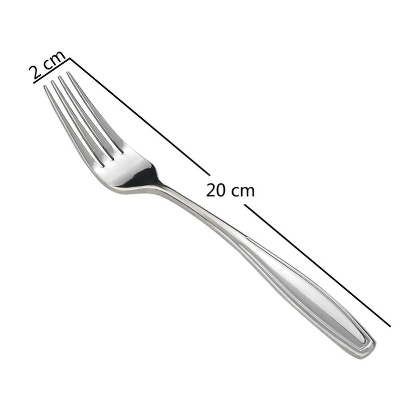 Annkky 12 Pieces Dinner Forks, Cutlery Table Forks Set, Stainless