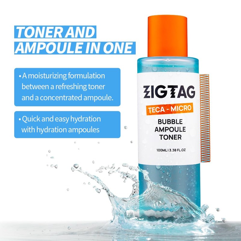 ZIGTAG Teca Micro Bubble Ampoule Toner