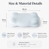 Contour Pillowcase Cover for Cervical Pillows – Silky-Soft Zipper Cover