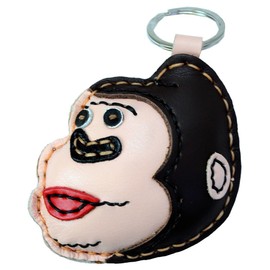 Full Tack Leather Key Holder Gorilla 80x70mm 5106000