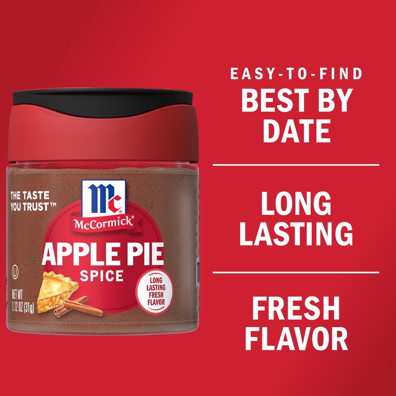 McCormick Apple Pie Spice, 1.12 oz (Pack of 6)