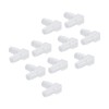 10 Pieces Angle Hose Nozzle Plastic 90 Degree Angle Hose