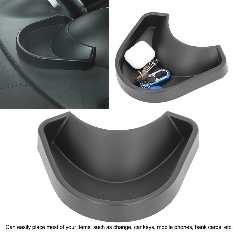 Dashboard Storage Box ABS Dash Panel Tray Replacement for Smart