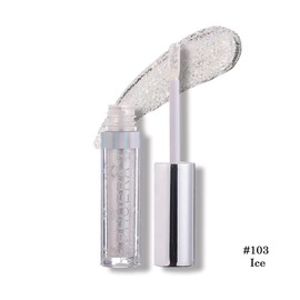 Coalitione Liquid Eyeshadow 12 Colors Long Lasting Waterproof Shining Shimmer Glitter Eyeline liquid Matte Eyeshadow ,Girls Silver Liquid Eyeshadow for Party Festival Makeup Beauty