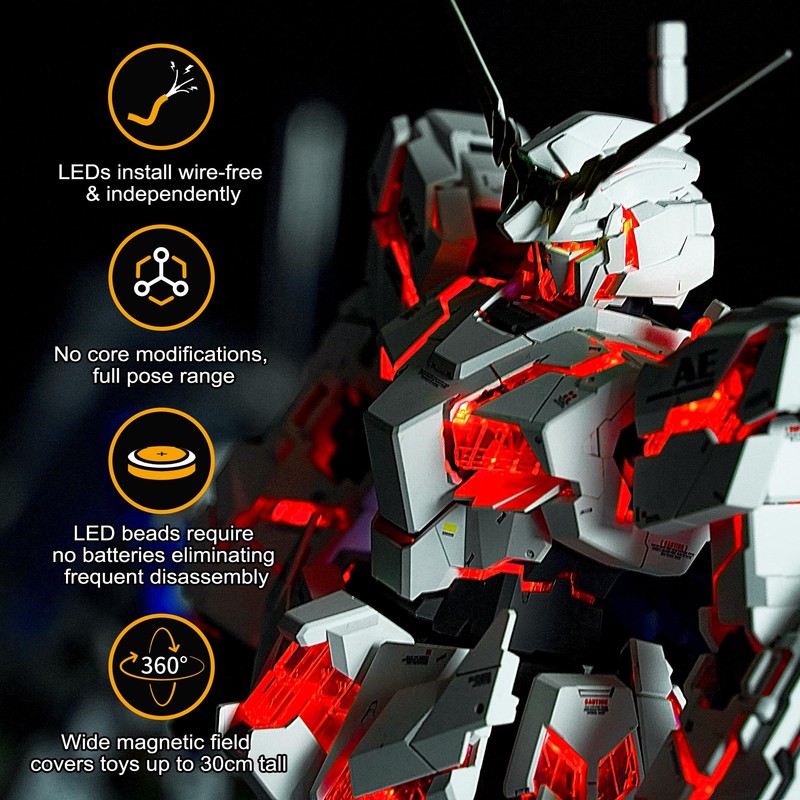 LBASE Wireless LED Light Set for Gundam MG Model Kits