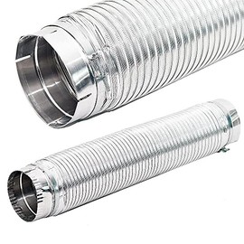 Whirlpool 4396010RP Dryer Flexible Vent Hose Genuine Original Equipment Manufacturer (OEM) Part