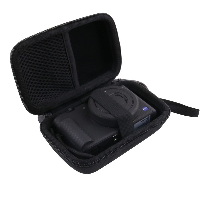 WERJIA Storage Case Compatible with Sony ZV-1/ZV-1G/ZV-1GWC Camera Case, black,