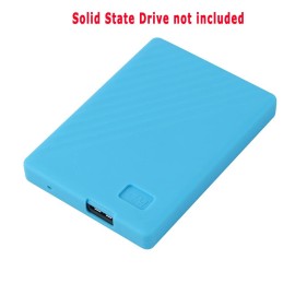 For WD Natural Tactility Case f WD 1TB/2TB My Passport Portable External Hard Drive USA - Blue