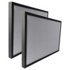 vhbw 2 x Air Filters Compatible with Comedes LR 130