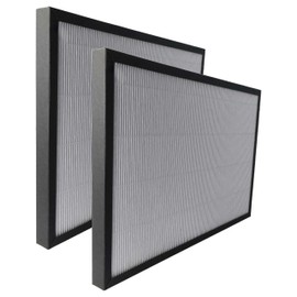 vhbw 2 x Air Filters Compatible with Comedes LR 130 Air Purifier - Combination Filter HEPA + Activated Carbon
