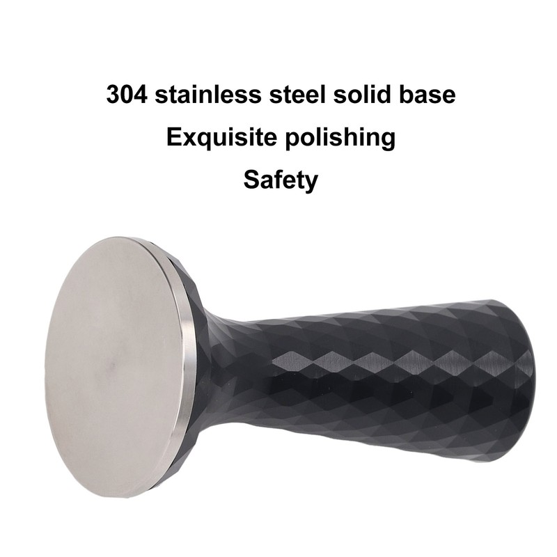 Coffee Tamper Food Grade Safe Coffee Hand Tamper with Flat
