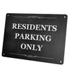 A5 "RESIDENTS PARKING ONLY" Sign - 3mm Aluminium Composite, UV