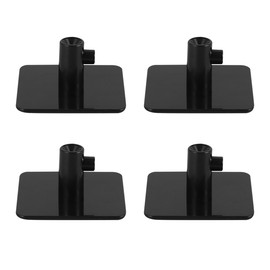 HOLIDYOYO 4pcs Stand Mixer Attachment Holders for Wall-Mount Flat Hooks with Screws Space-Saving Storage for Kitchen Mixer Accessories Efficient Organization Tool for Home and Commercial Kitchens