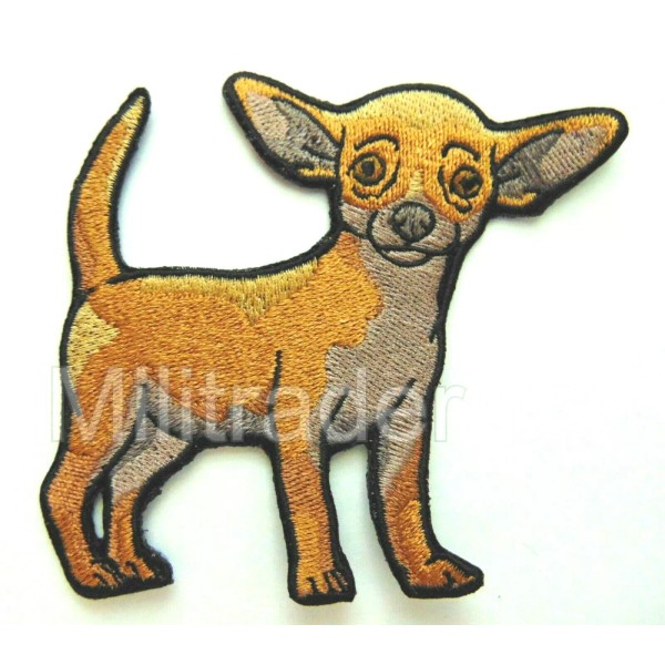 Unbranded Chihuahua Puppy Dog Cute and Curious Alert Fawn Patch