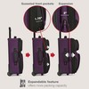 U.S. Traveler Rio Lightweight Softside Rolling Carry-on Suitcase, 2-Wheel Set,