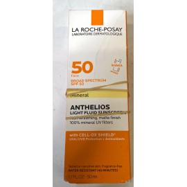 La Roche Posay SPF 50 Anthelios Mineral Sunscreen, 1.7oz, Lot 2, Exp 10/2026