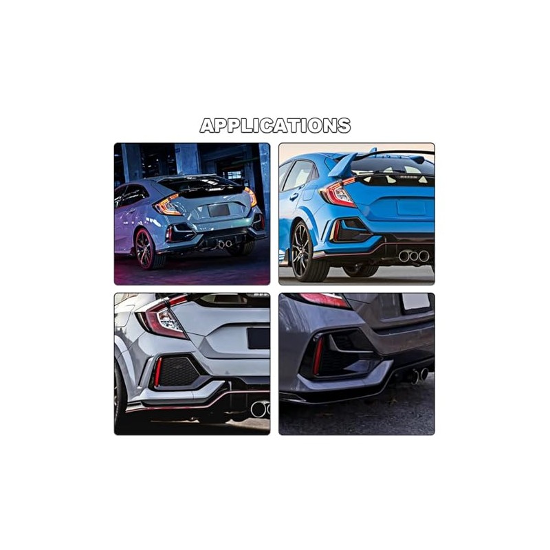 Hatchback - Tapa de gancho de remolque para parachoques trasero