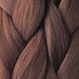 Braiding Hair | Pre-Stretched Braid Hair -100% Kanekalon | 48 Inches (6 Packs) Synthetic Hair Extension | Hot Water Setting - Ombre & Solid Hair Colors Like: #1b, #4, #27, #30, #T1b/27… (48 Inches, #330 Light Wine)