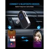 COMSOON Bluetooth Receiver for Car, Noise Cancelling 3.5mm AUX Bluetooth
