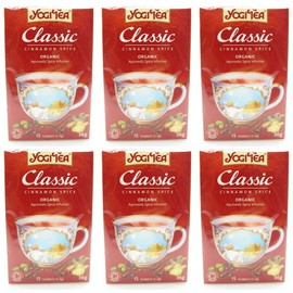 (6 PACK) - Yogi Tea - Classic Cinnamon Spice | 17 Bag | 6 PACK BUNDLE