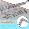 Tanstic Extension Spring Assortment Kit Different Sizes Stainless Steel Extension