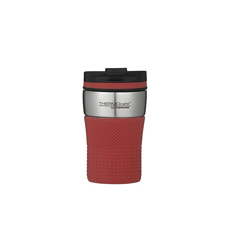 THERMOcafe by Thermos Vacuum Insulated Travel Cup, Red, 200ml, ‎HV200DR6AUS
