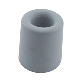 Wall and Floor Door Buffer Diameter 40 mm Height 32 mm Rubber Grey