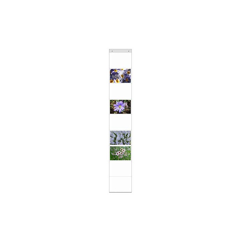 trendfinding DIN A4 Curtain with 9 Pockets Landscape Format Photo