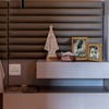 Janreefan Double Vertical & Horizontal Picture Frames Hinged Folding Rustic