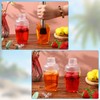 12 Pcs Plastic Cocktail Shaker Drink Mixer with Scales and