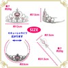 APOSITV Tiara and Wand Set for Kids, Princess 2-Piece Set,
