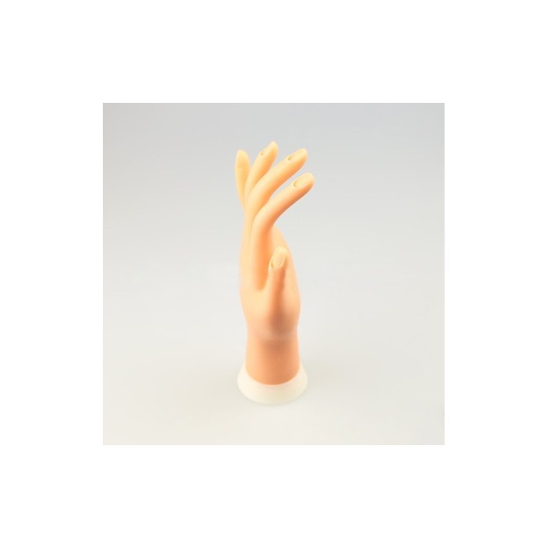 Movable Practice Model Hand for Nail Art Training (Model: Mr010046)