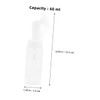Baluue 60ml Foaming Hand Soap Dispenser Pump Plastic Pump Bottles
