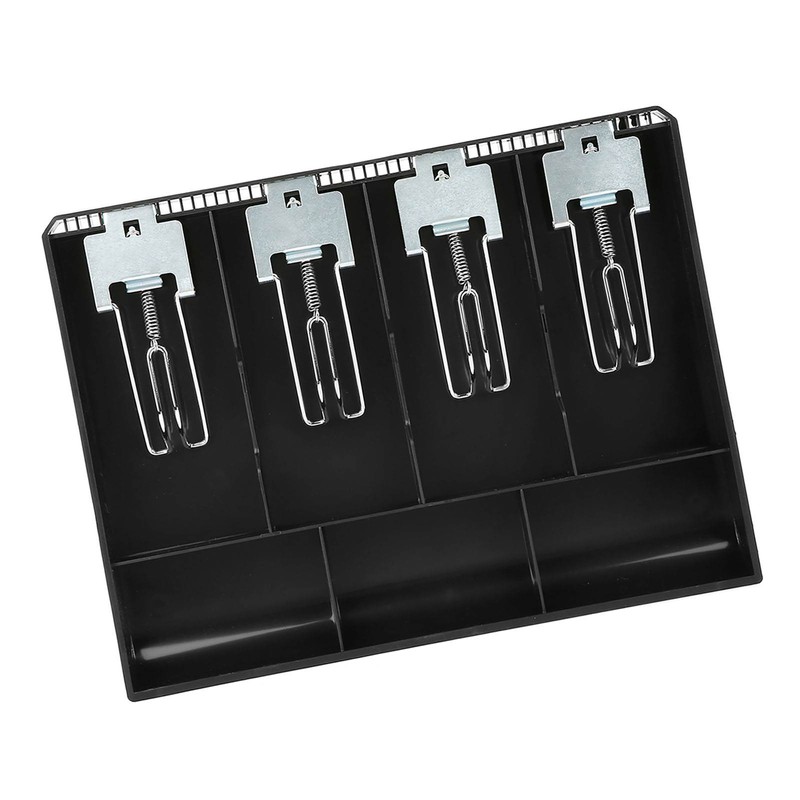 Cash Drawer Register Insert Tray Replacement Cashier Four Box with