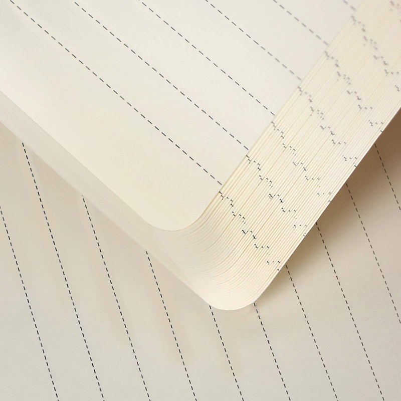 Rukasto Thick A5 Hardcover Notebook/Journal, 120gsm College Ruled Lined Premium
