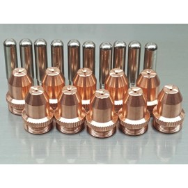 PlasmaDyn Lotos Plasma Cutter Brown Color LT5000D CT520D LTP5000D LTPDC2000D PCS22 PCS33  - 20pc x Tips & Electrodes