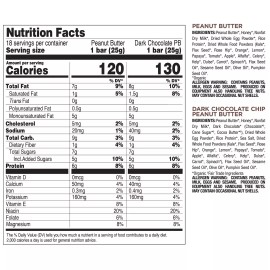 Perfect Bar Protein Bar, Peanut Butter and Chocolate Chip 18 ct.