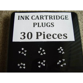 Universal 35 Qty. Refill Ink Cartridge Silicone Plug Ink Printer Cartridge Easy Fill Plugs