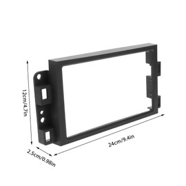 CAXUSD Fit Audio Installation Kit Dash Stereo Mount Bezel Radio Harness Trim Cover Car Part Car Audio Accessories