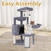 Xin Three Layer Cat Tree with Cat Condo and Two