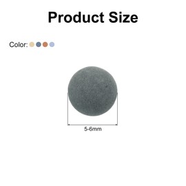 uxcell 4 Packs Replacement Shower Head Bead 5-6mm Shower Filter Beads Replacement Mineral Stone Bead for Water Softener Filtration Shower Head, Red, Yellow, Grey, Blue