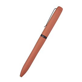 Mitsubishi Pencil Tri-Color Ballpoint Pen, Jetstream Prime, Lite Touch Ink, Black/Red/Blue, 0.5 mm (Brick Orange SXE3LPR05-BOR)