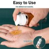 Decorniqu 7 Pack Airless Pump Bottles 3.4oz/100ml Travel Pump Bottles