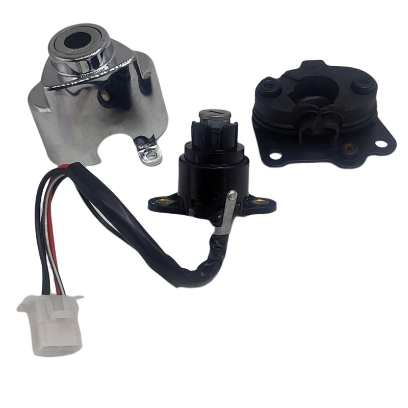 XDF Ignition Switch Fuel Gas Tank Cap Cover Helmet Steering