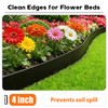 ESOHOT 4 inch Tall Landscape Edging Kit 100FT Garden Edging