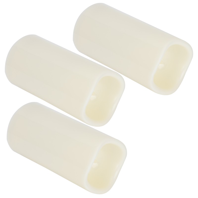 3PCS Remote Control Electronic LED Simulation Candle Lamp for Home