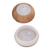 550ML Wood Grain Aromatherapy Diffuser Aroma Diffuser Ultrasound Oil Diffuser
