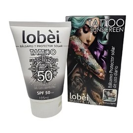 Balsamo Y Protector Solar Tattoo Lobei Alto Espectro 50+
